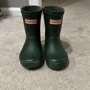 Hunter rain boots